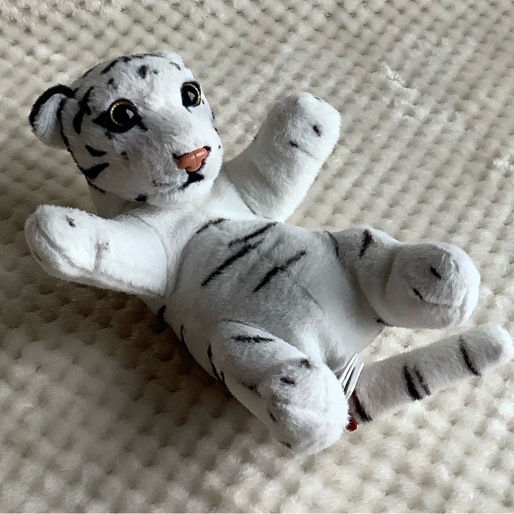 Adventure Planet Plush Ringo White Tiger Cub Stuffed Animal AP JCWTI Toy